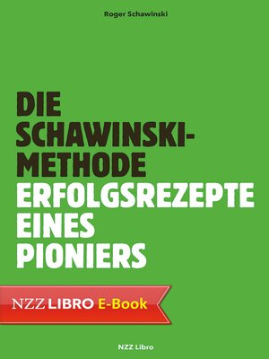 cover image of Die Schawinski-Methode